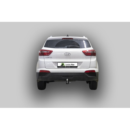 H227-E Лидер-плюс ТСУ для Hyundai Creta 2016-2021, 2021-2022, Solaris HC 2024- без снятия и выреза бампера. Тип шара: E. Нагрузки: 1500/100 кг, масса фаркопа 15,46 кг (без электрики в комплекте)