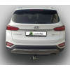 H230-A Лидер-плюс ТСУ для Hyundai Santa Fe TM дизель 2018-2021. Требуется подрезка бампера. Нагрузки: 1300/75 кг, масса фаркопа 17,4 кг (без электрики в комплекте)