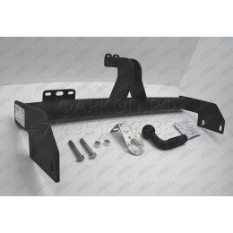 HY 15 AVTOS Фаркоп на Hyundai Porter 2005-2007 без подрезки бампера. Тип шара: A. Нагрузки: 1200/75 кг, масса фаркопа 15 кг (без электрики в комплекте)