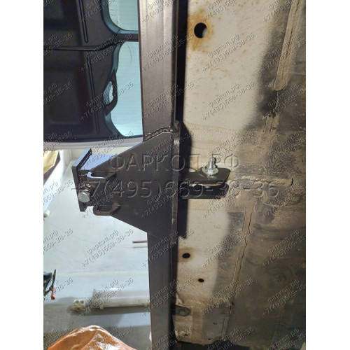 H.H10.E HALTY Фаркоп на Honda Stepwagon 2WD/4WD, в т.ч. Spada, в т.ч. Hybrid 2015-2022. Открытие двери только при снятом крюке без подрезки бампера. Тип шара: E. Нагрузки: 1300/75 кг, масса фаркопа 24,6 кг