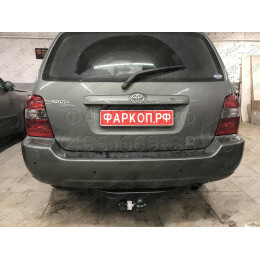 3041-A ORIS Фаркоп на Lexus RX 2003-2009, Toyota Highlander 2003-2009 без выреза в бампере. Тип шара: A. Нагрузки: 1500/75 кг, масса фаркопа 19,6 кг (без электрики в комплекте)