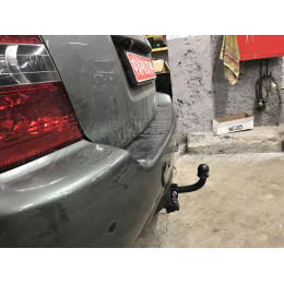 3041-A ORIS Фаркоп на Lexus RX 2003-2009, Toyota Highlander 2003-2009 без выреза в бампере. Тип шара: A. Нагрузки: 1500/75 кг, масса фаркопа 19,6 кг (без электрики в комплекте)