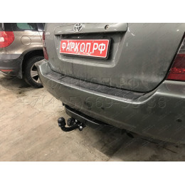 3041-A ORIS Фаркоп на Lexus RX 2003-2009, Toyota Highlander 2003-2009 без выреза в бампере. Тип шара: A. Нагрузки: 1500/75 кг, масса фаркопа 19,6 кг (без электрики в комплекте)