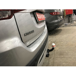 7140 Трейлер Фаркоп для Mitsubishi Outlander 2012-2022. Требуется подрезка бампера. Тип шара: A. Нагрузки: 1200/60 кг, масса фаркопа 18,7 кг (без электрики в компле