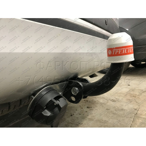 7140 Трейлер Фаркоп для Mitsubishi Outlander 2012-2022. Требуется подрезка бампера. Тип шара: A. Нагрузки: 1200/60 кг, масса фаркопа 18,7 кг (без электрики в комплекте)