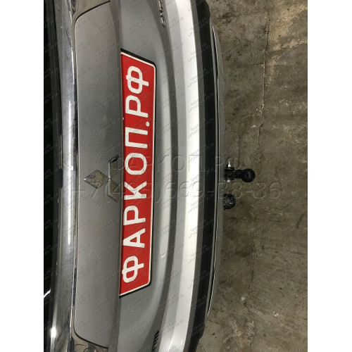 7140 Трейлер Фаркоп для Mitsubishi Outlander 2012-2022. Требуется подрезка бампера. Тип шара: A. Нагрузки: 1200/60 кг, масса фаркопа 18,7 кг (без электрики в комплекте)