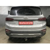 H091C GALIA Полностью оцинкованный фаркоп на Hyundai Santa Fe 2012-2018, 2018-2021, Kia Sorento 2012-2015, 2015-2020. Подрозетник убирается за бампер. Тип шара: C (горизонтальный съемный). Подрезка бампера. Нагрузки: 2600/120 кг, масса фаркопа 18,57 кг