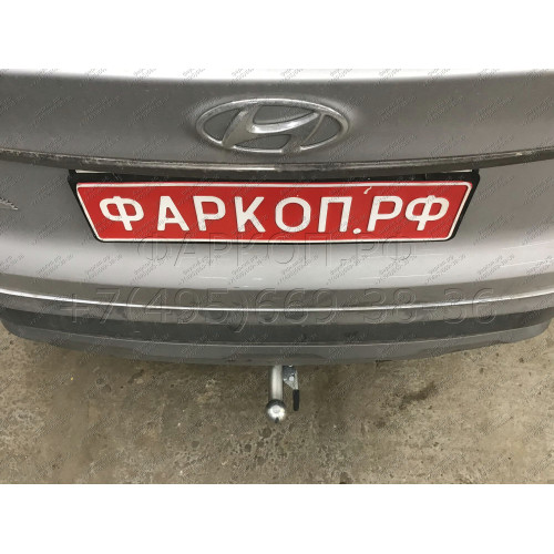 H091C GALIA Полностью оцинкованный фаркоп на Hyundai Santa Fe 2012-2018, 2018-2021, Kia Sorento 2012-2015, 2015-2020. Подрозетник убирается за бампер. Тип шара: C (горизонтальный съемный). Подрезка бампера. Нагрузки: 2600/120 кг, масса фаркопа 18,57 кг