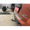 9041 Трейлер Фаркоп для Renault Duster 2011-2015, 2015-2021, 2021-2022 без снятия и подрезки бампера, Nissan Terrano 2014-2022 требуется подрезка бампера. Тип шара: A. Нагрузки: 1200/60 кг, масса фаркопа 15,5 кг (без электрики в комплекте)