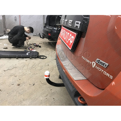 9041 Трейлер Фаркоп для Renault Duster 2011-2015, 2015-2021, 2021-2022 без снятия и подрезки бампера, Nissan Terrano 2014-2022 требуется подрезка бампера. Тип шара: A. Нагрузки: 1200/60 кг, масса фаркопа 15,5 кг (без электрики в комплекте)