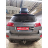 H069A GALIA Полностью оцинкованный фаркоп на Hyundai Santa Fe 2006-2012, Kia Sorento 2009-2012. Тип шара: A. Подрезка бампера. Нагрузки: 2500/100 кг, масса фаркопа 19,02 кг