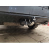 H069A GALIA Полностью оцинкованный фаркоп на Hyundai Santa Fe 2006-2012, Kia Sorento 2009-2012. Тип шара: A. Подрезка бампера. Нагрузки: 2500/100 кг, масса фаркопа 19,02 кг