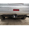 N102-A Лидер-плюс ТСУ для Nissan X-Trail T30 2001-2007. Требуется подрезка бампера. Нагрузки: 1500/75 кг, масса фаркопа 12,58 кг (без электрики в комплекте)