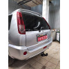 N102-A Лидер-плюс ТСУ для Nissan X-Trail T30 2001-2007. Требуется подрезка бампера. Нагрузки: 1500/75 кг, масса фаркопа 12,58 кг (без электрики в комплекте)