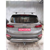 H091C GALIA Полностью оцинкованный фаркоп на Hyundai Santa Fe 2012-2018, 2018-2021, Kia Sorento 2012-2015, 2015-2020. Подрозетник убирается за бампер. Тип шара: C (горизонтальный съемный). Подрезка бампера. Нагрузки: 2600/120 кг, масса фаркопа 18,57 кг