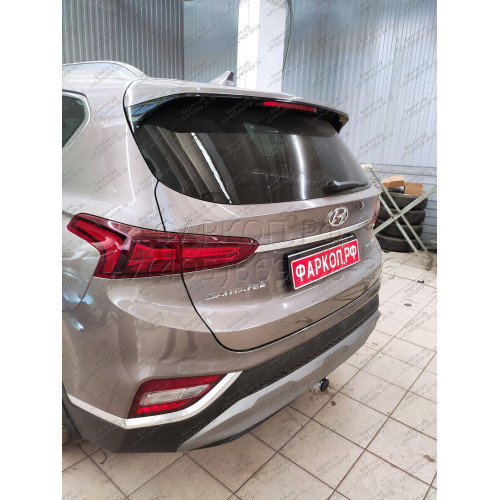 H091C GALIA Полностью оцинкованный фаркоп на Hyundai Santa Fe 2012-2018, 2018-2021, Kia Sorento 2012-2015, 2015-2020. Подрозетник убирается за бампер. Тип шара: C (горизонтальный съемный). Подрезка бампера. Нагрузки: 2600/120 кг, масса фаркопа 18,57 кг