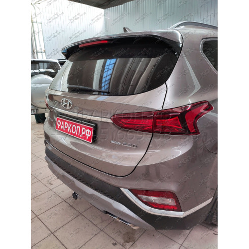 H091C GALIA Полностью оцинкованный фаркоп на Hyundai Santa Fe 2012-2018, 2018-2021, Kia Sorento 2012-2015, 2015-2020. Подрозетник убирается за бампер. Тип шара: C (горизонтальный съемный). Подрезка бампера. Нагрузки: 2600/120 кг, масса фаркопа 18,57 кг