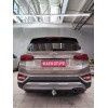 H091C GALIA Полностью оцинкованный фаркоп на Hyundai Santa Fe 2012-2018, 2018-2021, Kia Sorento 2012-2015, 2015-2020. Подрозетник убирается за бампер. Тип шара: C (горизонтальный съемный). Подрезка бампера. Нагрузки: 2600/120 кг, масса фаркопа 18,57 кг