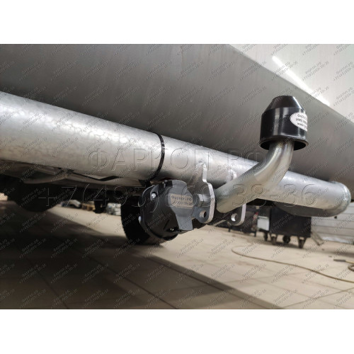 M034A GALIA Полностью оцинкованный фаркоп на Mercedes Sprinter Classic 2013-2020, Mercedes Sprinter 1995-2006, Volkswagen LT 1995-2006. Особенности: Колесная база 3550 (средняя база) и 4025 (длинная база), без ступеньки. Тип шара: A. Установка без снятия 