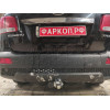 H069A GALIA Полностью оцинкованный фаркоп на Hyundai Santa Fe 2006-2012, Kia Sorento 2009-2012. Тип шара: A. Подрезка бампера. Нагрузки: 2500/100 кг, масса фаркопа 19,02 кг