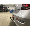 C066A GALIA Полностью оцинкованный фаркоп на Chevrolet Cruze седан/хетчбек 2009-2016. Подрозетник убирается за бампер. Тип шара: A. Невидимый вырез бампера. Нагрузки: 1800/75 кг, масса фаркопа 15,82 кг
