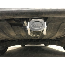 H089C GALIA Полностью оцинкованный фаркоп на Honda CR-V IV 2012-2017. Подрозетник убирается за бампер. Тип шара: C (горизонтальный съемный). Невидимый вырез