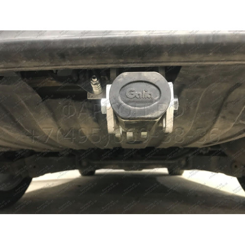 H089C GALIA Полностью оцинкованный фаркоп на Honda CR-V IV 2012-2017. Подрозетник убирается за бампер. Тип шара: C (горизонтальный съемный). Невидимый вырез бампера. Нагрузки: 2000/100 кг, масса фаркопа 19,27 кг