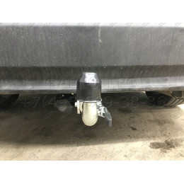 H089C GALIA Полностью оцинкованный фаркоп на Honda CR-V IV 2012-2017. Подрозетник убирается за бампер. Тип шара: C (горизонтальный съемный). Невидимый вырез