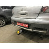 FA 0958-E Бизон Фаркоп на Mitsubishi Outlander 2003-2007 без подрезки бампера. Тип шара: E (легкосъемный шар под квадрат). Нагрузки: 2700/120 кг. Не комплектуется электрикой