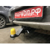 FA 0958-E Бизон Фаркоп на Mitsubishi Outlander 2003-2007 без подрезки бампера. Тип шара: E (легкосъемный шар под квадрат). Нагрузки: 2700/120 кг. Не комплектуется электрикой