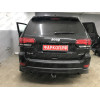 J010C GALIA Полностью оцинкованный фаркоп на Jeep Grand Cherokee WK2 2010-2021. Тип шара: C (горизонтальный съемный). Установка без выреза бампера. Нагрузки: 3500/175 кг, масса фаркопа 17,97 кг