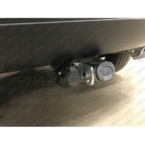 J010C GALIA Полностью оцинкованный фаркоп на Jeep Grand Cherokee WK2 2010-2021. Тип шара: C (горизонтальный съемный). Установка без выреза бампера. Нагрузки: 3500/175 кг, масса фаркопа 17,97 кг