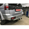 M057A GALIA Полностью оцинкованный фаркоп на Mitsubishi Pajero Sport 1998-2008, Mitsubishi Shogun 1998-2010, Mitsubishi Montero Sport 1998-2010. Тип шара: A. Установка без снятия и выреза бампера. Нагрузки: 3000/120 кг, масса фаркопа 18,75 кг