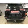 T061C GALIA Полностью оцинкованный фаркоп на Toyota RAV4 2013-2019. Тип шара: C (горизонтальный съемный). Минимальная подрезка бампера. Нагрузки: 2000/90 кг, масса фаркопа 24,47 кг
