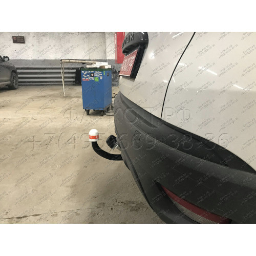 9061 Трейлер Фаркоп для Renault Kaptur 2016-2022 без снятия и подрезки бампера. Тип шара: A. Нагрузки: 1200/60 кг, масса фаркопа 16 кг (без электрики в комплекте)
