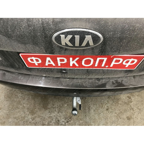 H091C GALIA Полностью оцинкованный фаркоп на Hyundai Santa Fe 2012-2018, 2018-2021, Kia Sorento 2012-2015, 2015-2020. Подрозетник убирается за бампер. Тип шара: C (горизонтальный съемный). Подрезка бампера. Нагрузки: 2600/120 кг, масса фаркопа 18,57 кг