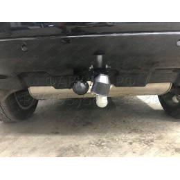 R094A GALIA Полностью оцинкованный фаркоп на Land Rover Freelander II 2008-2015. Тип шара: A. Невидимый вырез бампера. Нагрузки: 2300/145 кг, масса фаркопа 15,82 кг