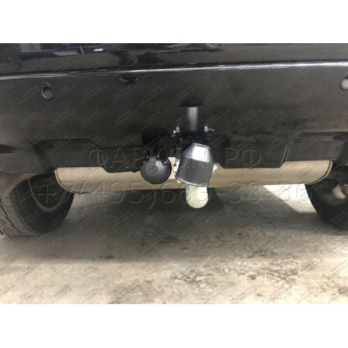 R094A GALIA Полностью оцинкованный фаркоп на Land Rover Freelander II 2008-2015. Тип шара: A. Невидимый вырез бампера. Нагрузки: 2300/145 кг, масса фаркопа 15,82 кг