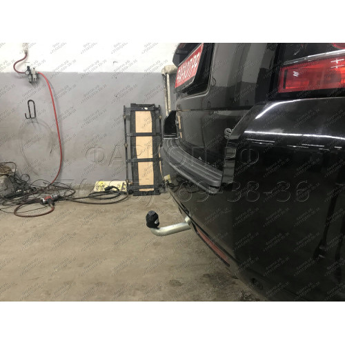 R094A GALIA Полностью оцинкованный фаркоп на Land Rover Freelander II 2008-2015. Тип шара: A. Невидимый вырез бампера. Нагрузки: 2300/145 кг, масса фаркопа 15,82 кг
