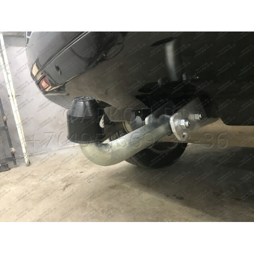 R094A GALIA Полностью оцинкованный фаркоп на Land Rover Freelander II 2008-2015. Тип шара: A. Невидимый вырез бампера. Нагрузки: 2300/145 кг, масса фаркопа 15,82 кг