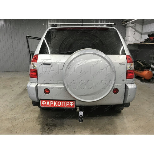 C105-AE Лидер-плюс ТСУ для Chery Tiggo (FL) 2011-2014, ТагАЗ Vortex Tingo (FL) 2010-2013, Lifan X60 2011-2021 без снятия и выреза бампера. Тип шара: AE. Нагрузки: 1000/75 кг, масса фаркопа 14,52 кг (без электрики в комплекте)