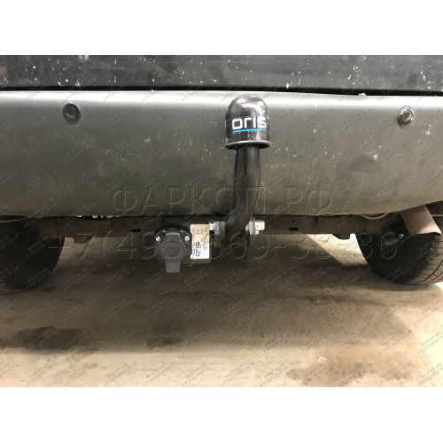 4816-A ORIS Фаркоп на Chrysler Grand Voyager 2001-2008, Dodge Caravan 2001-2008 без выреза в бампере. Тип шара: A. Нагрузки: 1500/75 кг, масса фаркопа 16,8 кг (без электрики в комплекте)