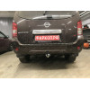 N041A GALIA Полностью оцинкованный фаркоп на Nissan Pathfinder R51 2004-2014. Подрозетник убирается за бампер. Тип шара: A. Невидимый вырез бампера. Нагрузки: 3000/120 кг, масса фаркопа 7,12 кг