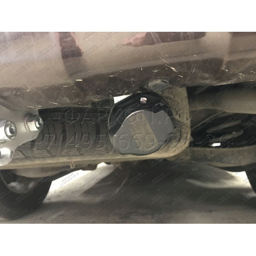 N041A GALIA Полностью оцинкованный фаркоп на Nissan Pathfinder R51 2004-2014. Подрозетник убирается за бампер. Тип шара: A. Невидимый вырез бампера. Нагрузки: 3000/120 кг, масса фаркопа 7,12 кг
