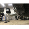 N041A GALIA Полностью оцинкованный фаркоп на Nissan Pathfinder R51 2004-2014. Подрозетник убирается за бампер. Тип шара: A. Невидимый вырез бампера. Нагрузки: 3000/120 кг, масса фаркопа 7,12 кг