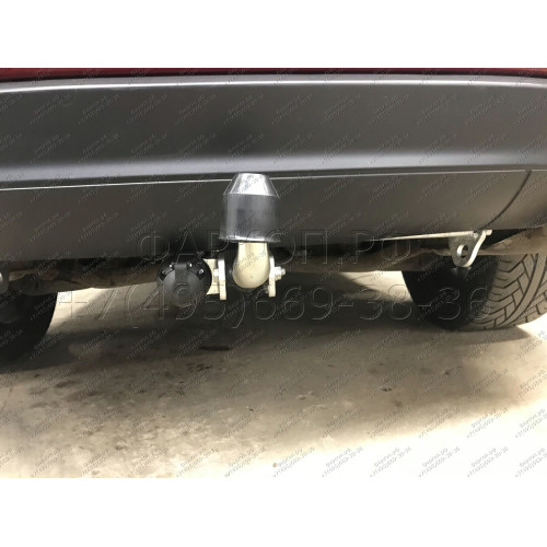 J010A GALIA Полностью оцинкованный фаркоп на Jeep Grand Cherokee WK2 2010-2021. Тип шара: A. Установка без выреза бампера. Нагрузки: 3500/175 кг, масса фаркопа 16,62 кг
