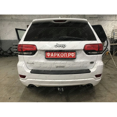 J010C GALIA Полностью оцинкованный фаркоп на Jeep Grand Cherokee WK2 2010-2021. Тип шара: C (горизонтальный съемный). Установка без выреза бампера. Нагрузки: 3500/175 кг, масса фаркопа 17,97 кг