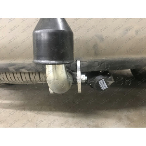 M126A GALIA Полностью оцинкованный фаркоп на Mitsubishi Outlander 2012-2019, 2019-2022. Подрозетник убирается за бампер. Тип шара: A. Подрезка бампера. Нагрузки: 2000/100 кг, масса фаркопа 21,42 кг