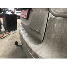 M126A GALIA Полностью оцинкованный фаркоп на Mitsubishi Outlander 2012-2019, 2019-2022. Подрозетник убирается за бампер. Тип шара: A. Подрезка бампера. Нагрузки: 2000/1