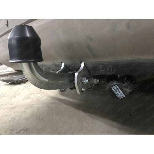 M126A GALIA Полностью оцинкованный фаркоп на Mitsubishi Outlander 2012-2019, 2019-2022. Подрозетник убирается за бампер. Тип шара: A. Подрезка бампера. Нагрузки: 2000/100 кг, масса фаркопа 21,42 кг